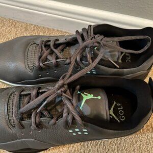 NIKE JORDAN ADG 3 GREY GREEN GLOW CW7242-002 MEN'S GOLF Size 11.5